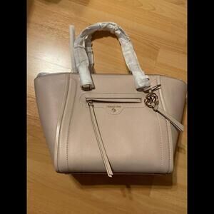 Michael Kors Carne Medium pebbled Leather tote bag - Pink